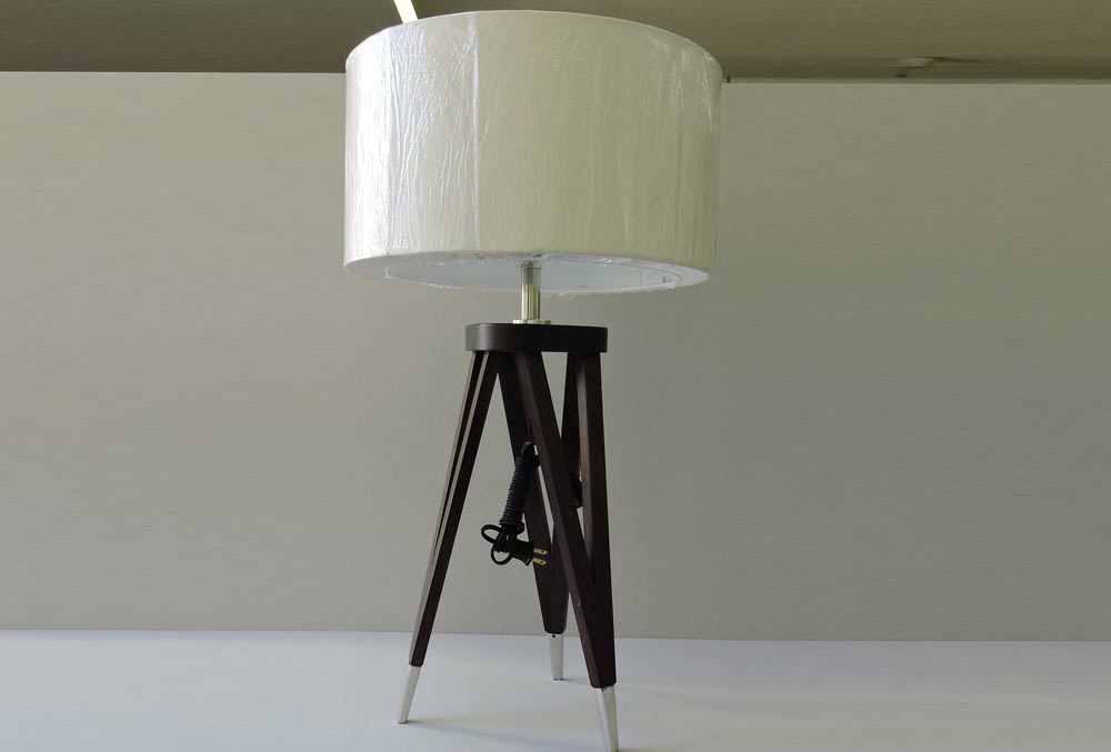 Lampara muleta de buro.