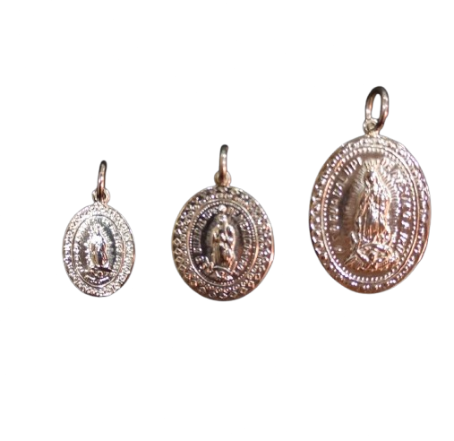 Medalla de la virgen de Guadalupe Troquel antiguo